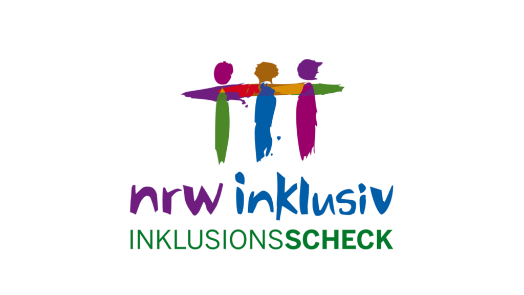 Logo Inklusionsscheck NRW