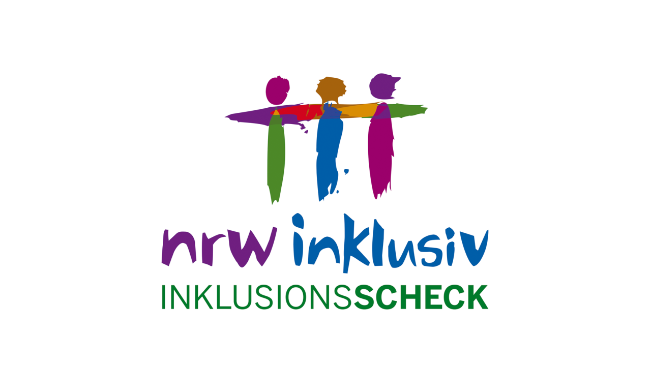 Logo Inklusionsscheck NRW